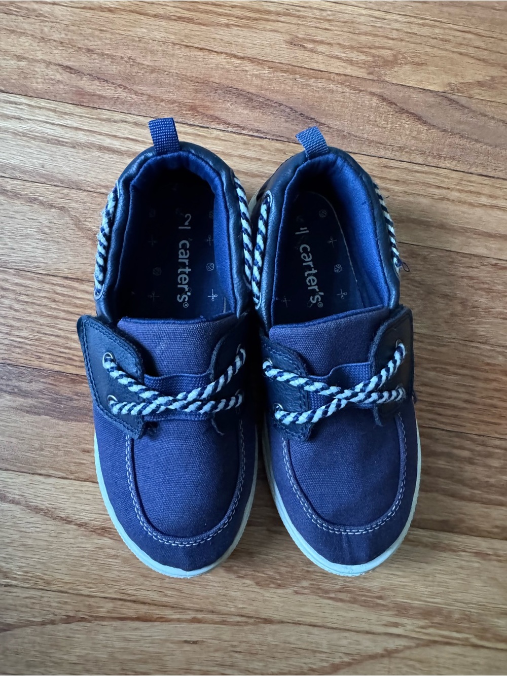 Carter’s Boys’ Cosmo Navy Shoes Size 12